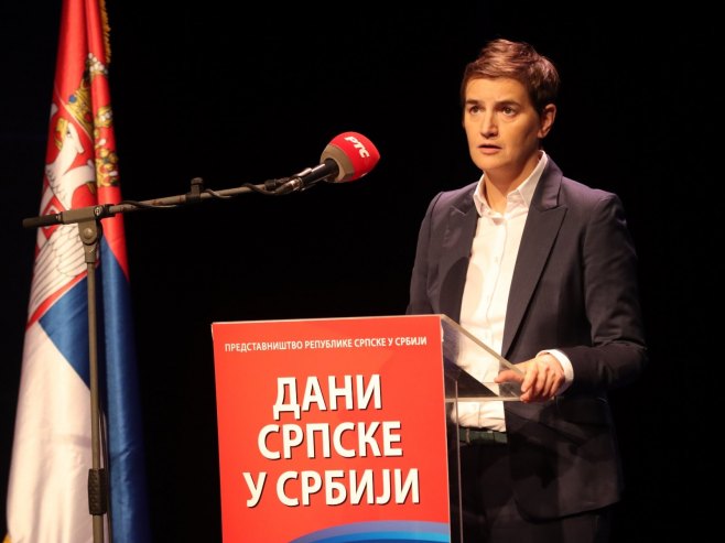 DANI SRPSKE U SRBIJI Brnabić najavila nove invensticije