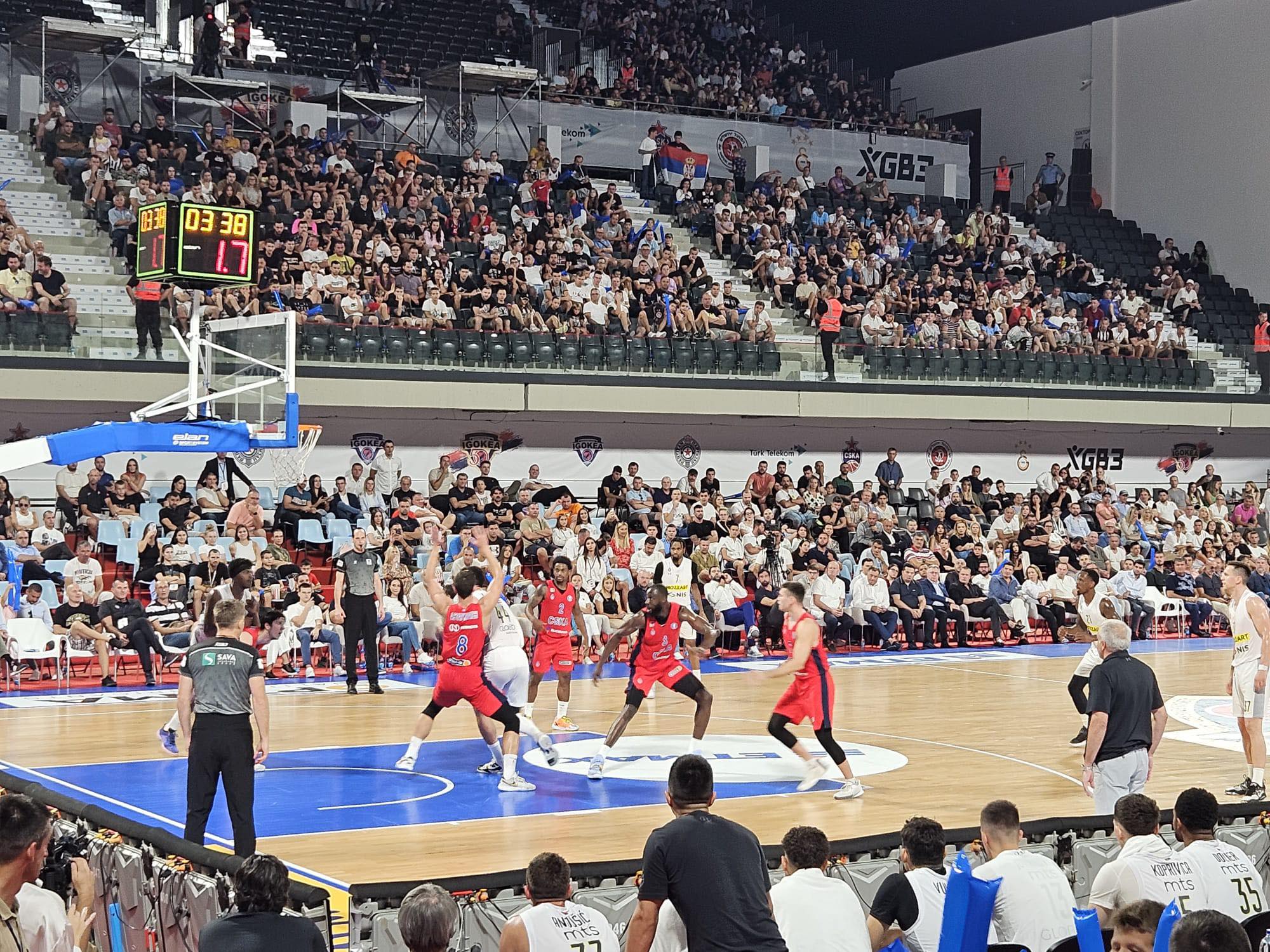 Partizan razbio CSKA i osvojio Internacionalni turnir