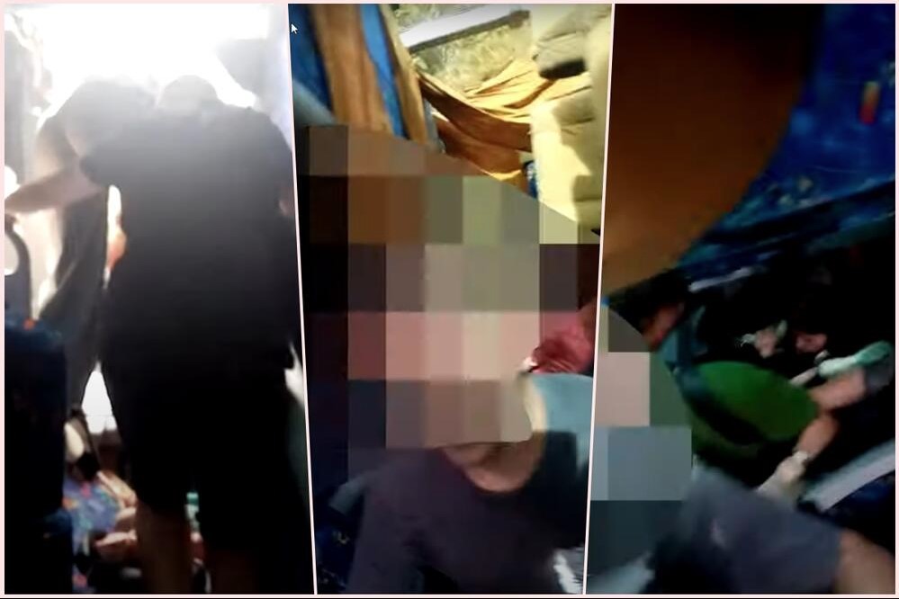 UZNEMIRUJUĆI SNIMAK IZ AUTOBUSA KOJI JE SLETIO U PROVALIJU Ljudi leže između sjedišta, drugi izlaze kroz slomljen prozor, razbacane stvari okolo (VIDEO)