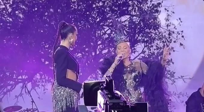 Lepa Brena poslala emotivnu poruku Aleksandri Prijović nakon koncerta u Areni (FOTO)