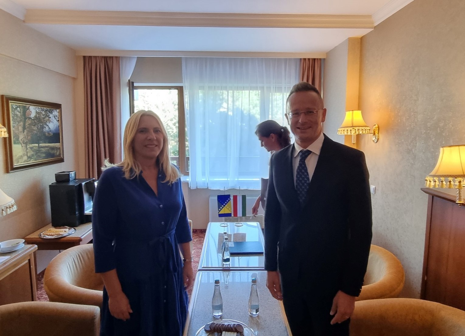 Cvijanovićeva se sastala sa Sijartom u Poljskoj (FOTO)