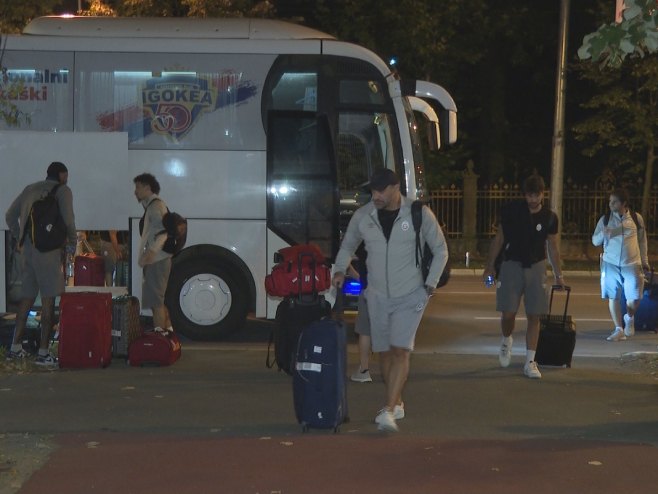 Košarkaši Galatasaraja stigli u Banjaluku (VIDEO)