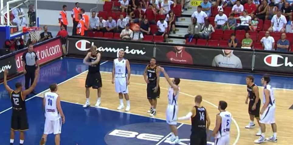 Kako je završio jedini duel Srbije i Njemačke na Mundobasketima