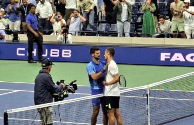 Đoković otkrio šta je rekao Đereu na mreži, pa poslao poruku ostalim rivalima na US Openu