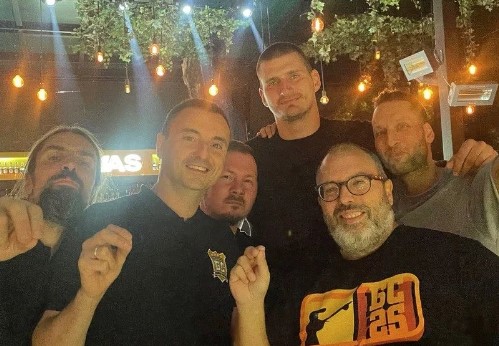 Nikola Jokić došao na proslavu košarkaša (FOTO)