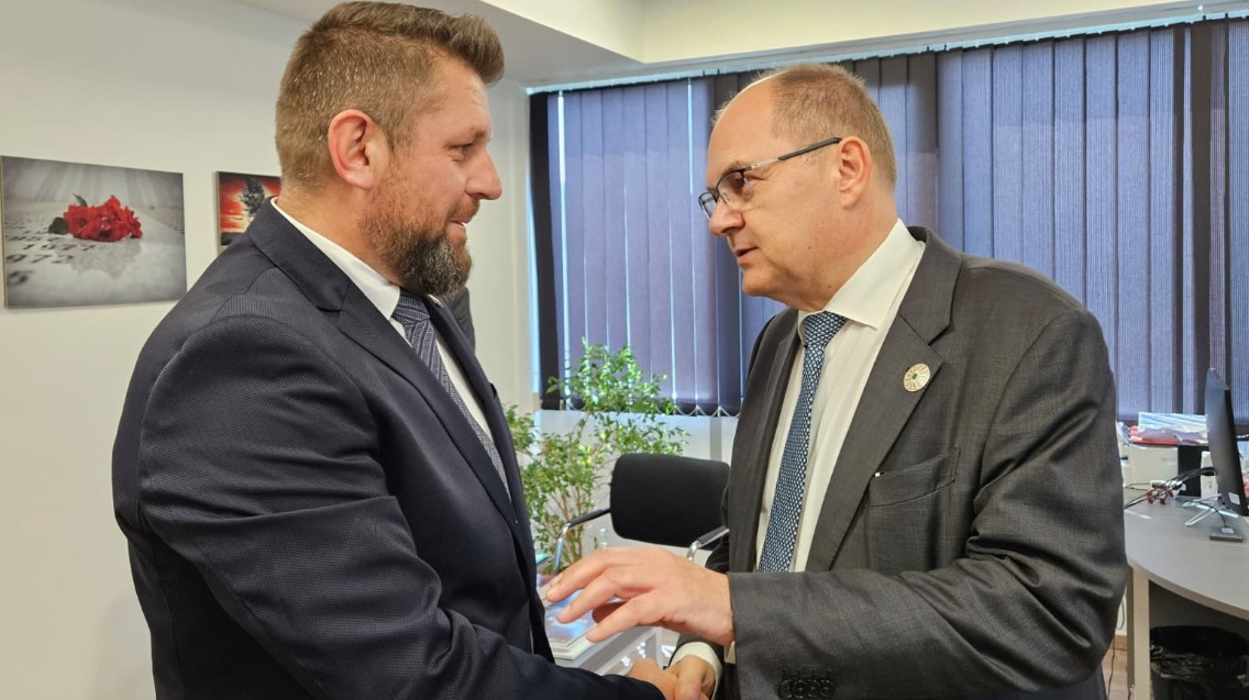 SUSRET U SREBRENICI Šmit se sastao sa Durakovićem