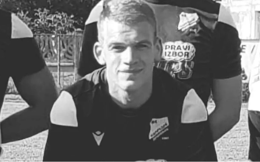 U teškoj nesreći poginuo mladi fudbaler Stefan Savić (22)