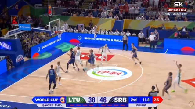 BOGDAN "ZAPALIO" MANILU Pogledajte trojku Bogdanovića koja je "utišala" Litvance, a naše navijače i komentatora BACILA U TRANS