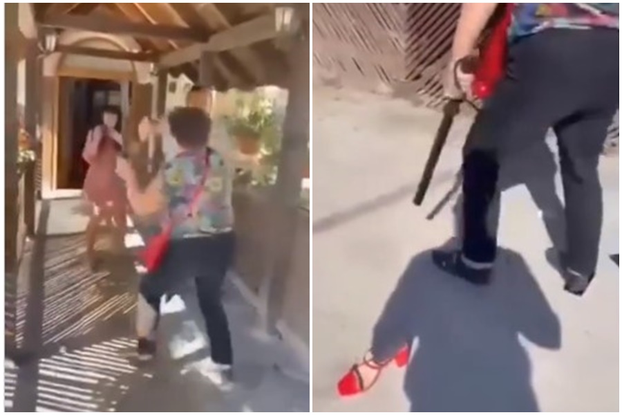 ZAŠTO NE PENDREČI ŠVALERA? Lavina komentara na snimak obračuna sa ljubavnicom: Neko je dojavio ženi gdje su! (VIDEO)