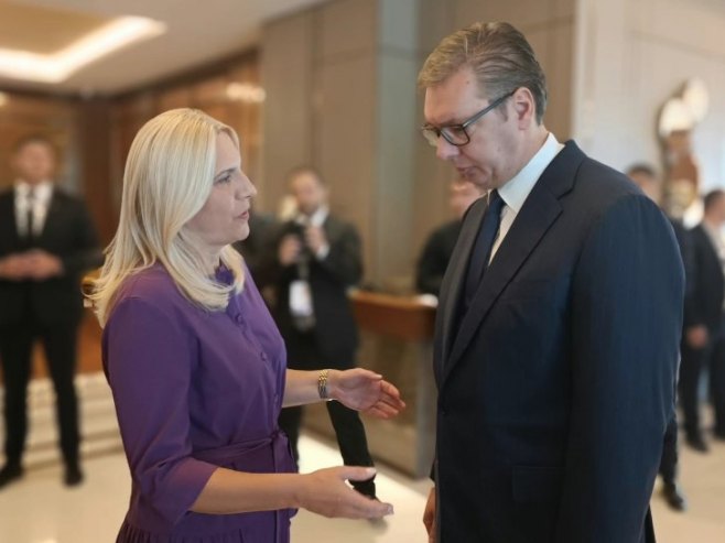 Uoči Samita u Skoplju Cvijanovićeva razgovarala sa Vučićem: To se podrazumijeva (FOTO)