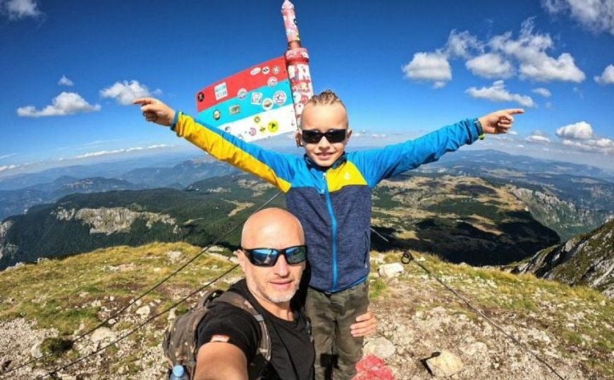 ČUDESNI DJEČAČIĆ IZ BANJALUKE POKORIO DIVA Felix Bundalo (7) osvojio najviši vrh BiH