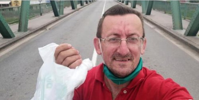 Humanitarac iz Gradiške zavjetovao se na nesvakidašnji potez: Krst na leđima nosiće 50 kilometara