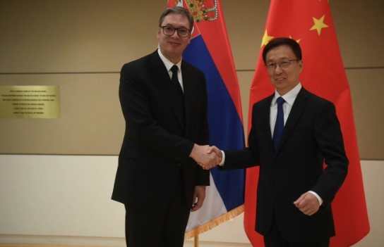 VUČIĆ RAZGOVARAO SA POTPREDSJEDNIKOM KINE: Dženga sam upoznao sa sve težom situacijom za srpski narod na KiM (FOTO)
