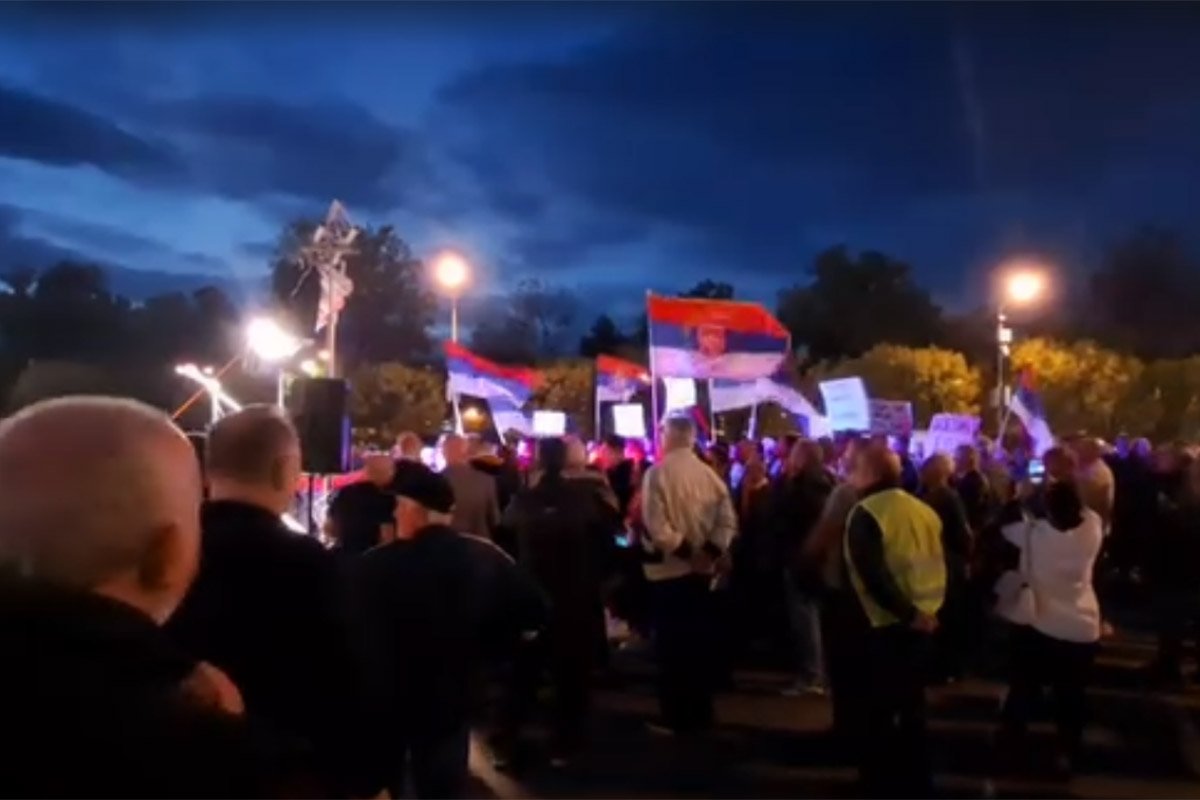Protest bivših boraca u Banjaluci: Dončić poručio da im se mora vratiti dostojanstvo