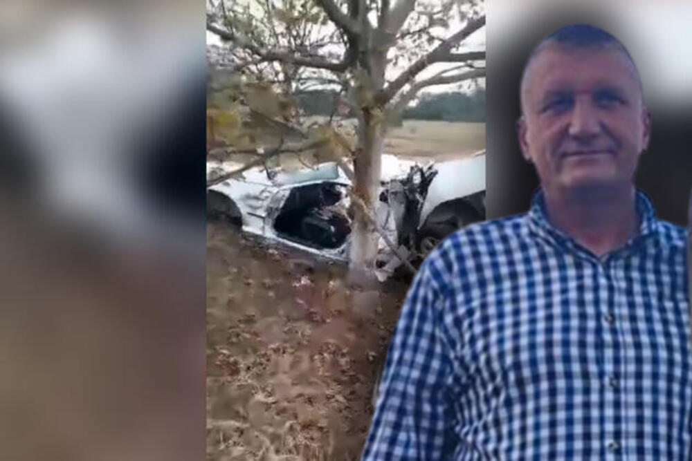 OVO JE RADIŠA KOJI JE POGINUO U STRAVIČNOJ NESREĆI Dao kćerki da vozi auto, ona se zakucala u drvo (FOTO)