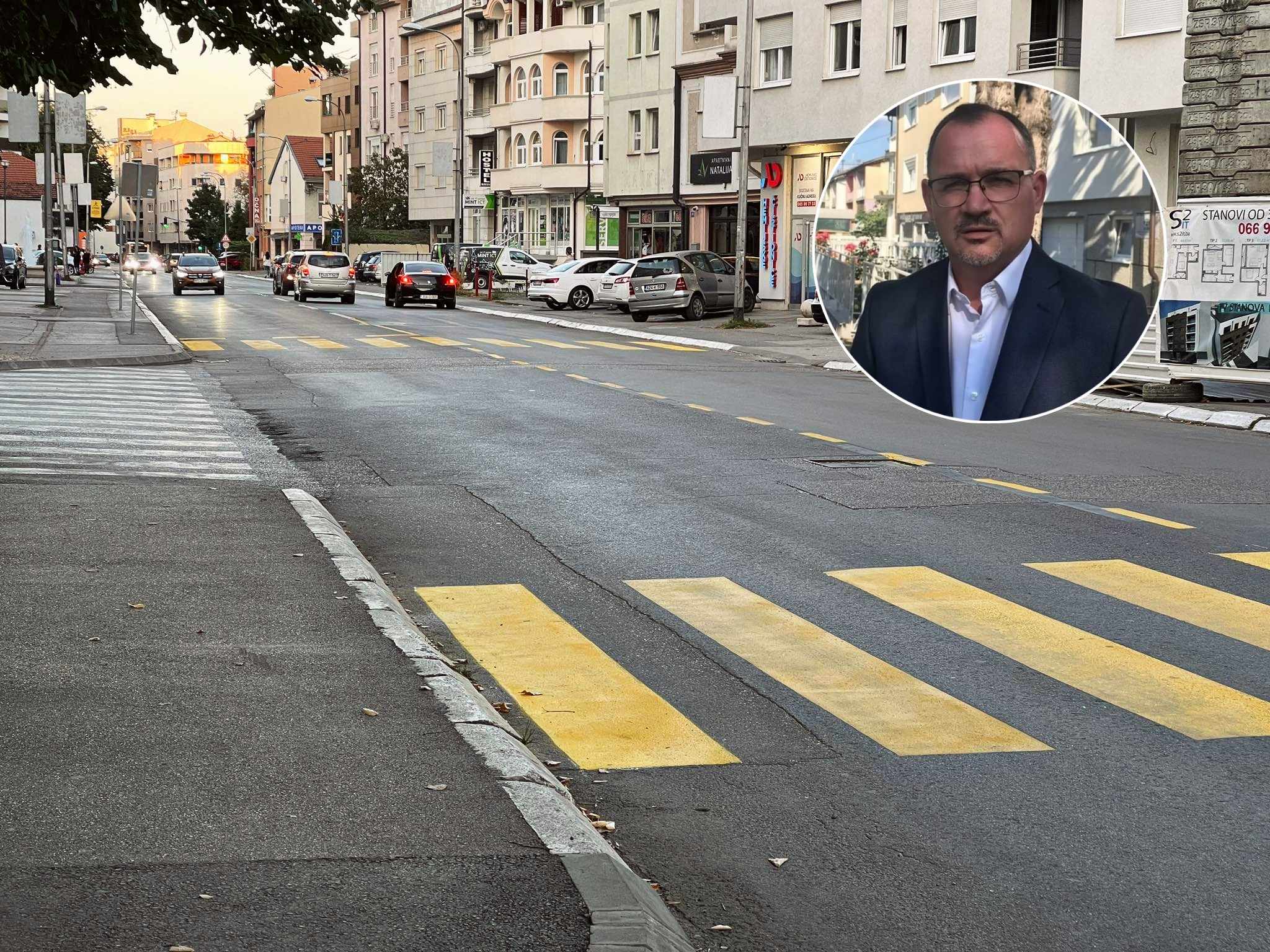 ZAŠTO JE "ZEBRA" POŽUTJELA? Vidjeli ste pješački prelaz neobične boje u Banjaluci: Nije greška, evo šta tačno znači (FOTO)