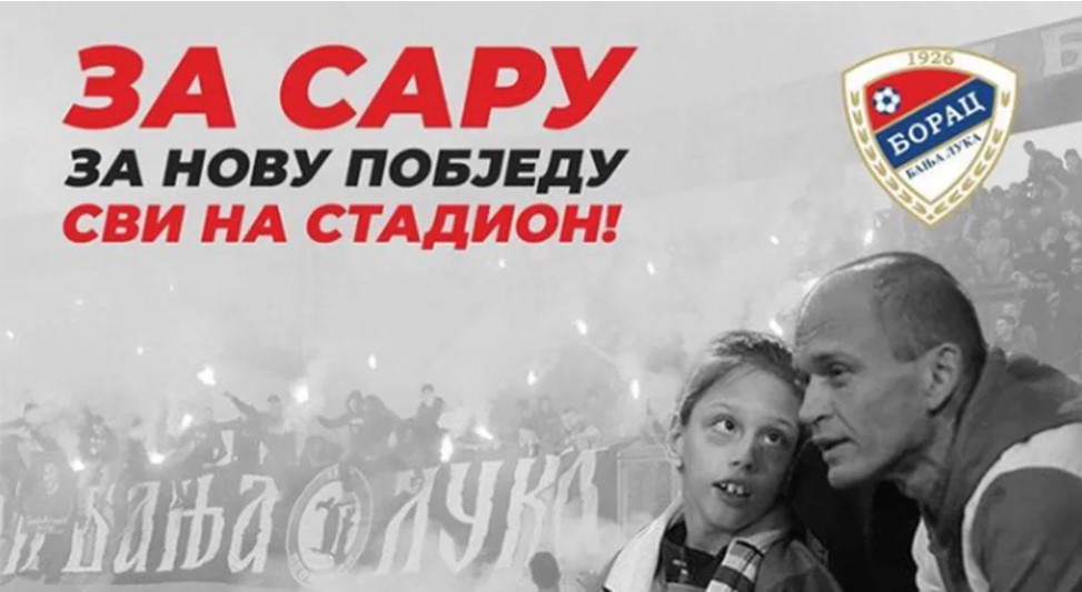 BORAC NIJE ZABORAVIO SARU Fudbaleri u humanoj misiji: Banjaluko, pokaži još jednom da ti je srce veliko!