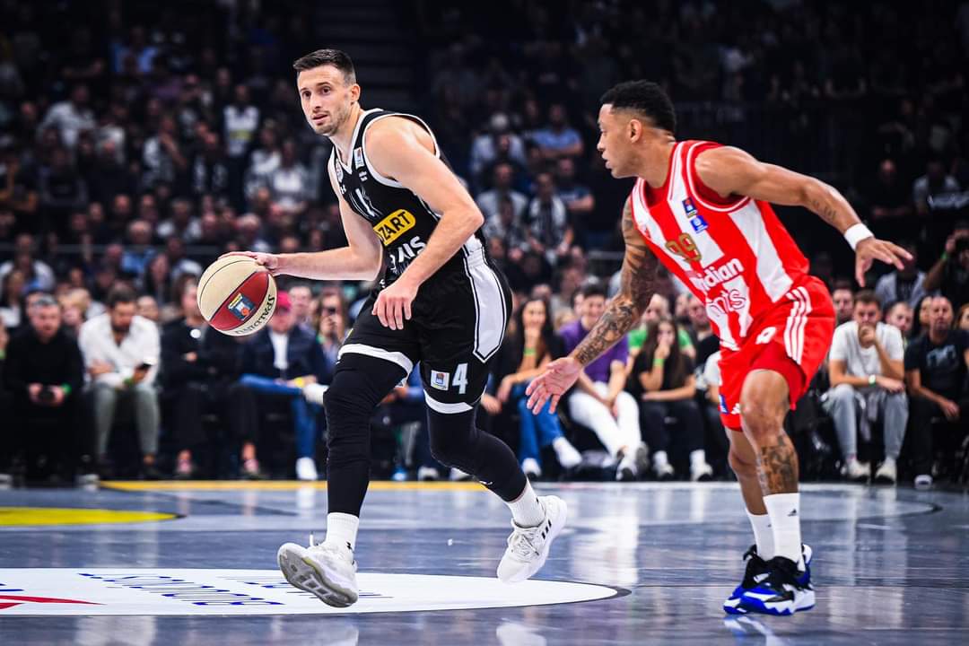 DUPLA SREĆA ZA CRNO-BIJELE Partizan savladao Zvezdu u okviru ABA lige