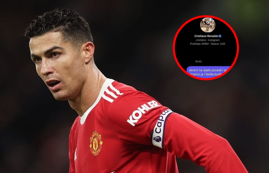 BOSANAC POSLAO PORUKU RONALDU Ovako se mi u BiH družimo, obavezno povesti i ženu (FOTO)