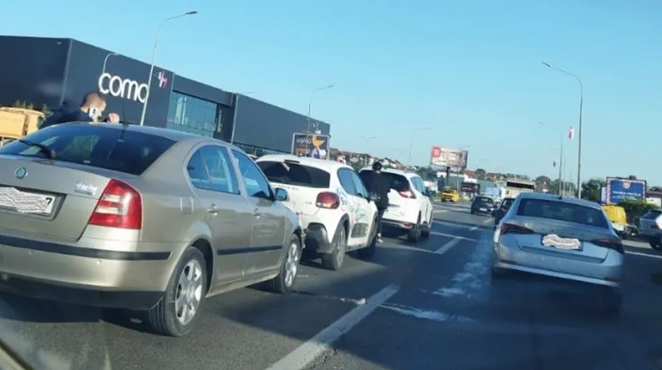 Lančani sudar na brzoj cesti prema Laktašima
