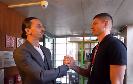 "POSLJEDNJI RATNIK" Srdačan susret odbojkaškog asa sa čuvenim fudbalerom (VIDEO)