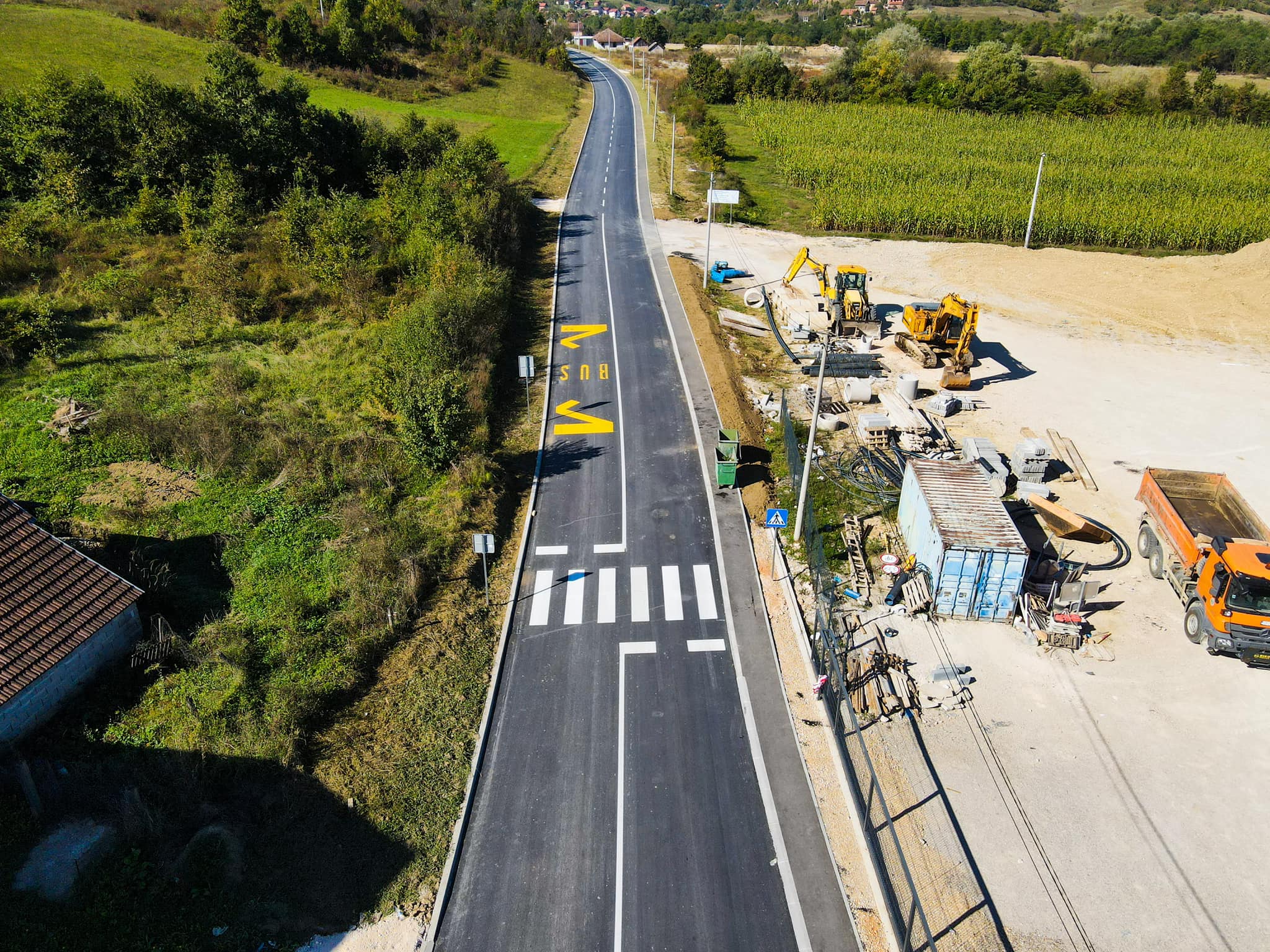Konačno završen dio saobraćajnice od Petrićevca prema Motikama (FOTO)