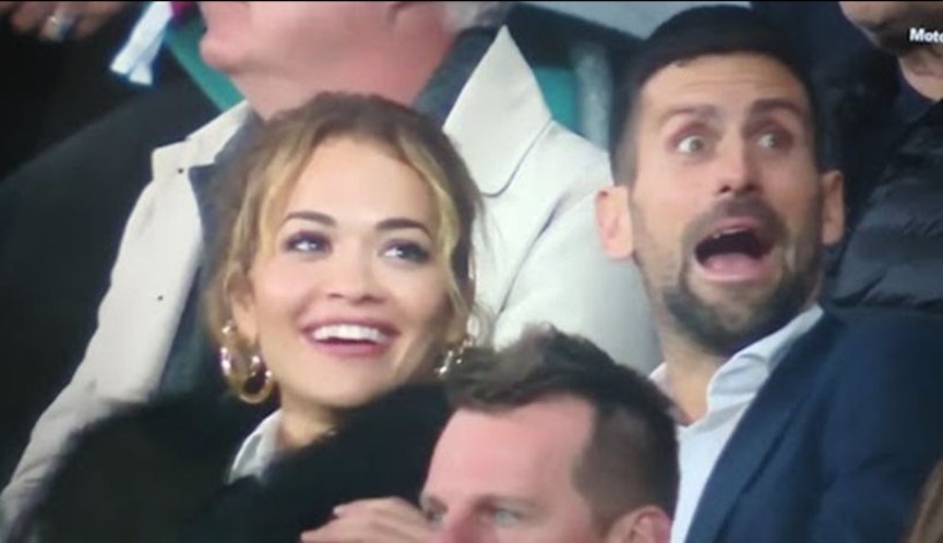 Novak Đoković uhvaćen sa pjevačicom na tribinama (VIDEO)