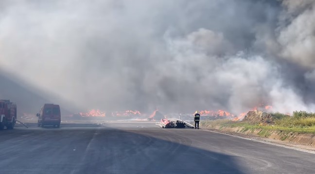 DIM STIGAO DO BiH Velik požar u Osijeku vidi se iz svemira (VIDEO)