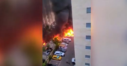 Raketni napad iz Pojasa Gaze na južni i centralni Izrael (VIDEO)