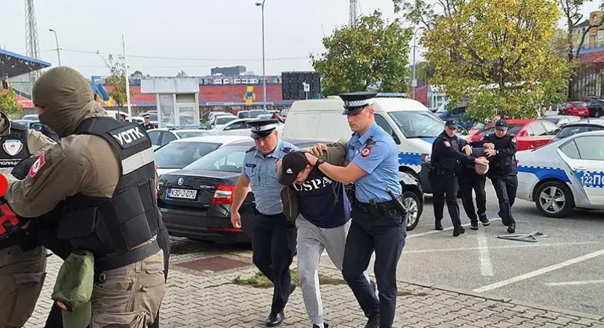 Uhapšeni u akciji "Omerta" sprovedeni u Tužilaštvo