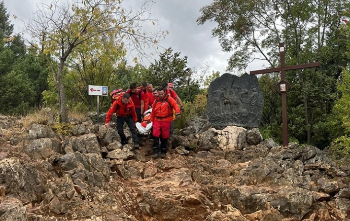 Tijelo državljanina Hrvatske pronađeno na Brdu ukazanja kod Međugorja (FOTO)