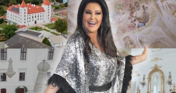 SVE U ZLATNIM I BIJELIM DETALJIMA, IMA I KAPELU Dragana Mirković prvi put otvorila vrata svog raskošnog dvorca! (FOTO)