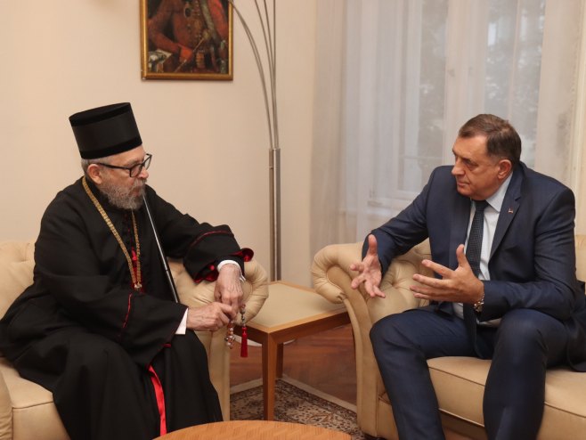 Dodik se sastao sa vladikom Lukijanom (FOTO/VIDEO)