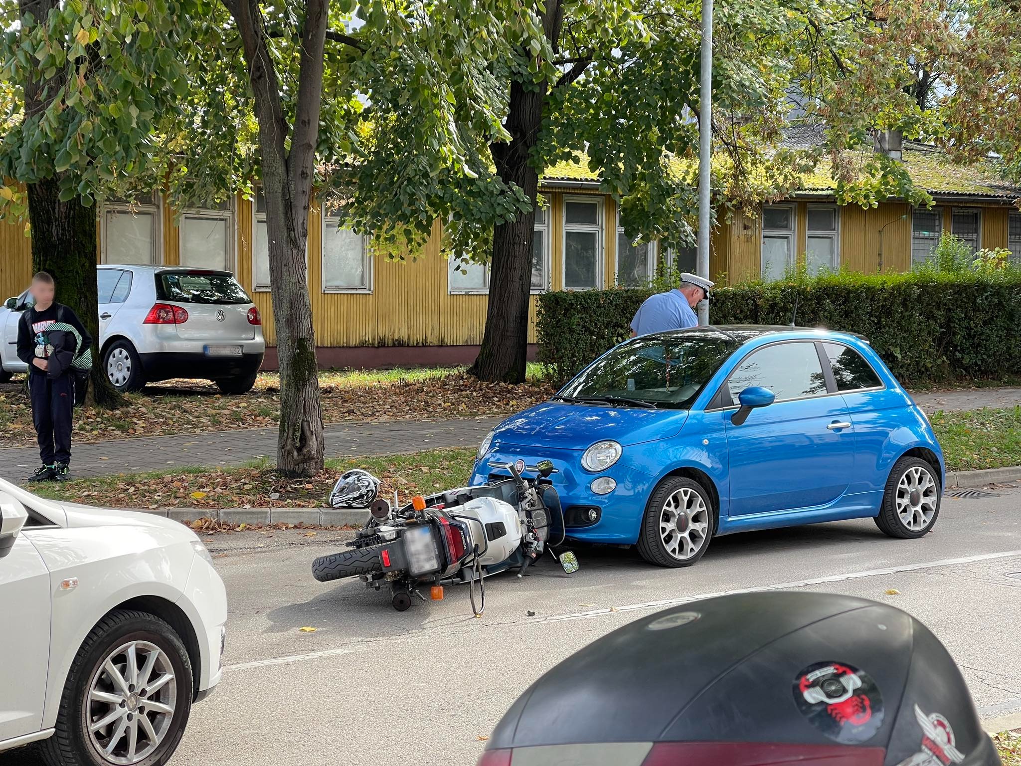 UDES U BANJALUCI Sudarili se motociklista i automobil (FOTO)