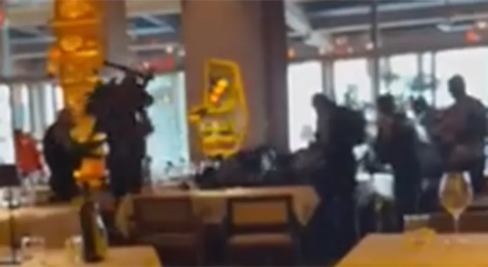 Objavljen još jedan snimak hapšenja Hofmana: Letjele stolice (VIDEO)