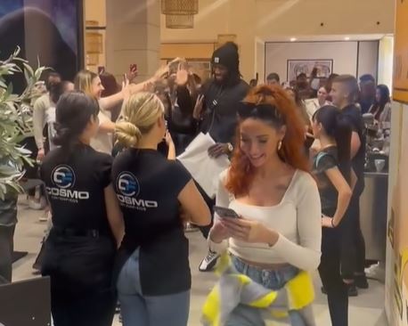 Grobari priredili poseban doček za Lesora (VIDEO)