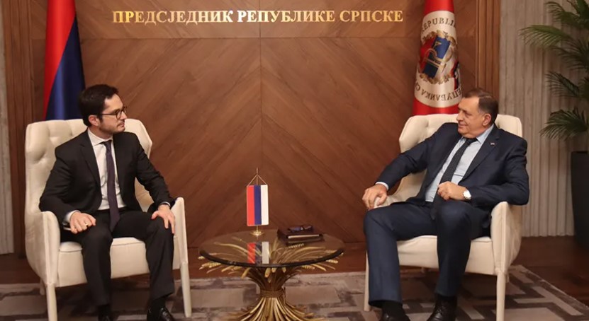 Dodik sa ambasadorom Francuske: Imovina - crvena linija