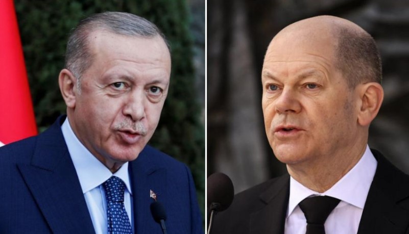 Еrdogan sa Šolcom: Njemačka zbog duga iz prošlosti ograničena u svom kapacitetu