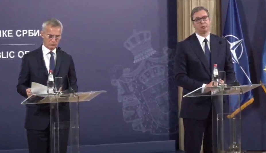 Stoltenberg sa Vučićem u Beogradu: Zajednica srpskih opština - ključ za normalizaciju odnosa