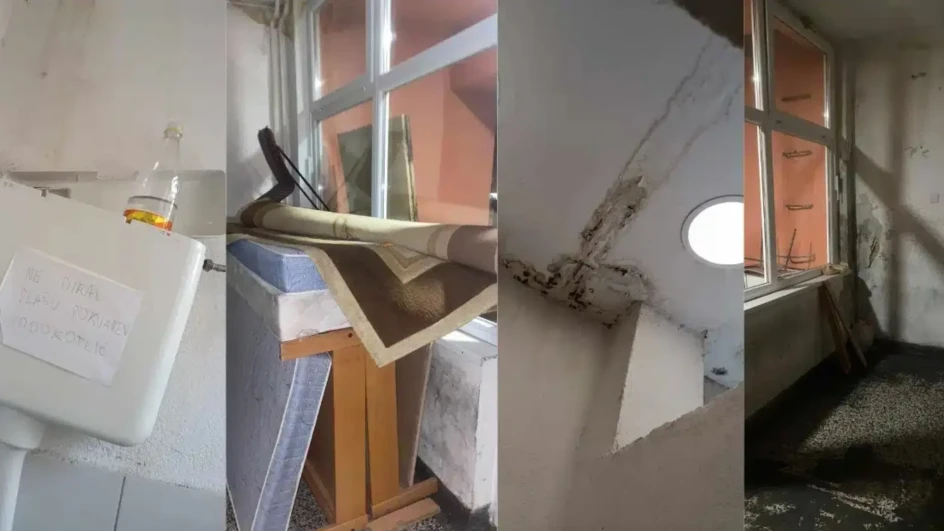 KAO U FILMU STRAVE Pogledajte uslove u kojima žive studenti u Tuzli