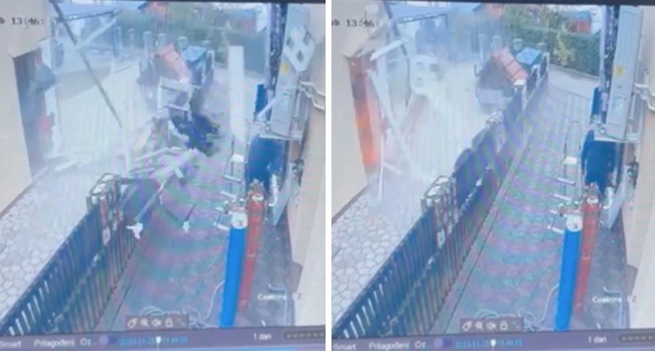 (VIDEO) EKSPLOZIJA U BANJALUCI U kući eksplodirala plinska boca, radnici čudom preživjeli