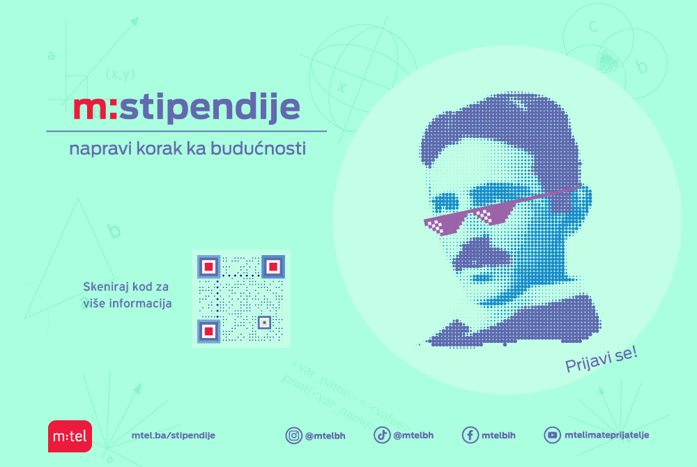 Otvoren konkurs za ovogodišnje stipendije kompanije m:tel