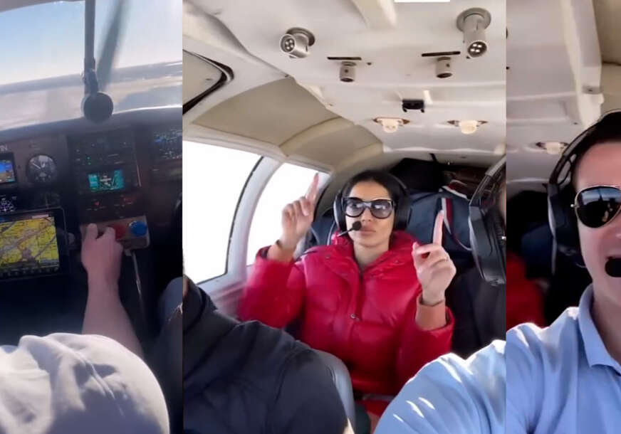 Tanja Savić cvjeta: Pjevačicu dečko provozao avionom