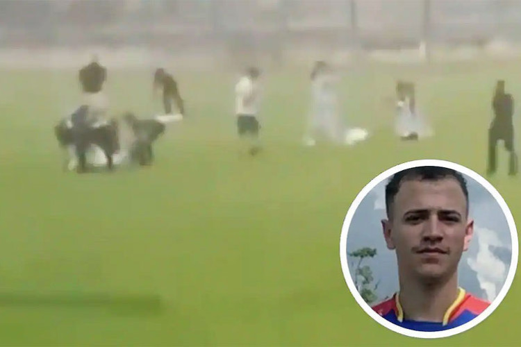 TRAGEDIJA NA UTAKMICI Grom usmrtio fudbalera (VIDEO)