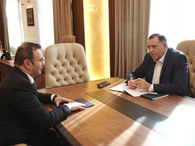 Dodik sa Ćosićem: Istočno Sarajevo ima strateški značaj za Srpsku (FOTO)