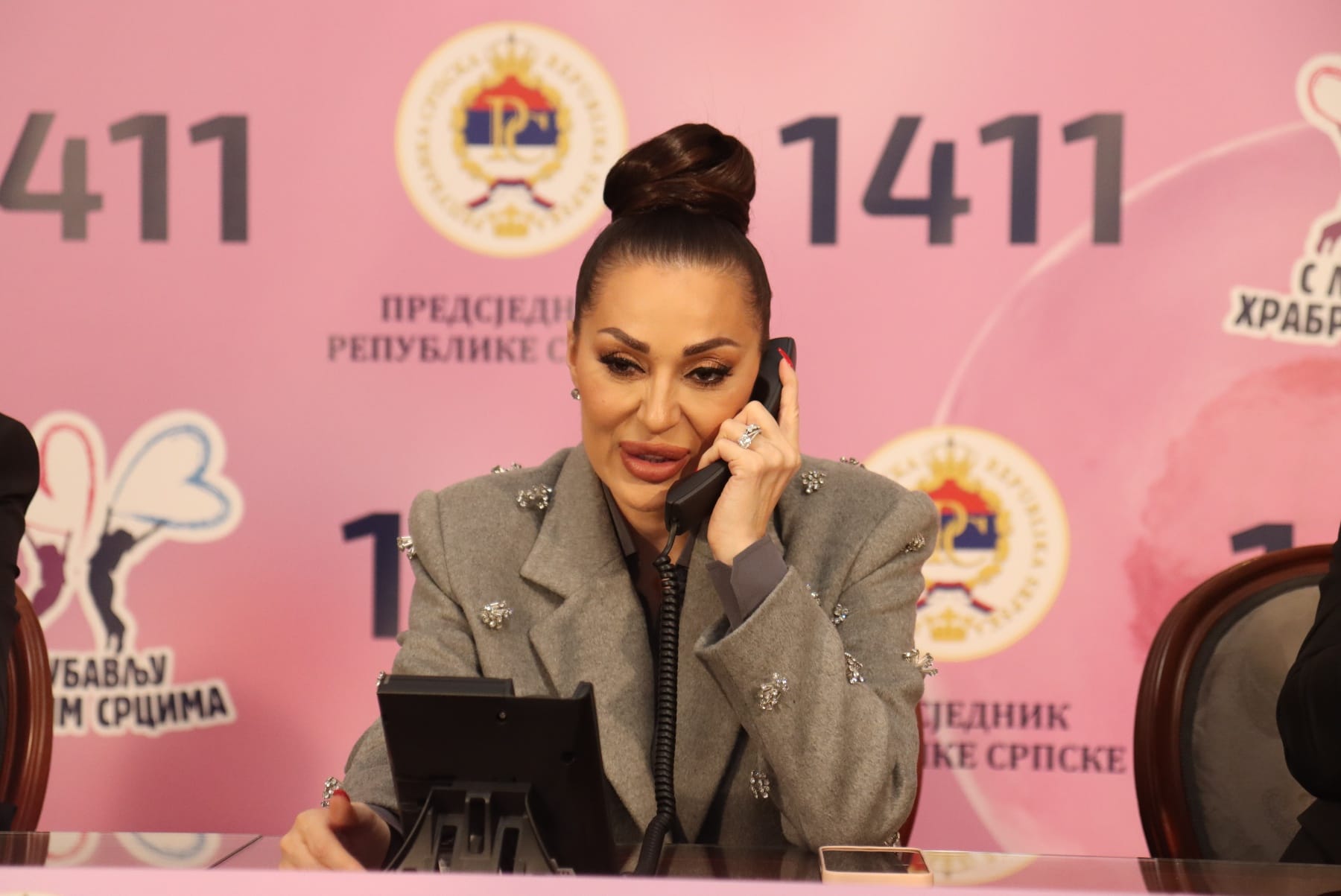 Ceca razgalila Banjaluku: Čast je biti dio akcije "S ljubavlju hrabrim srcima"