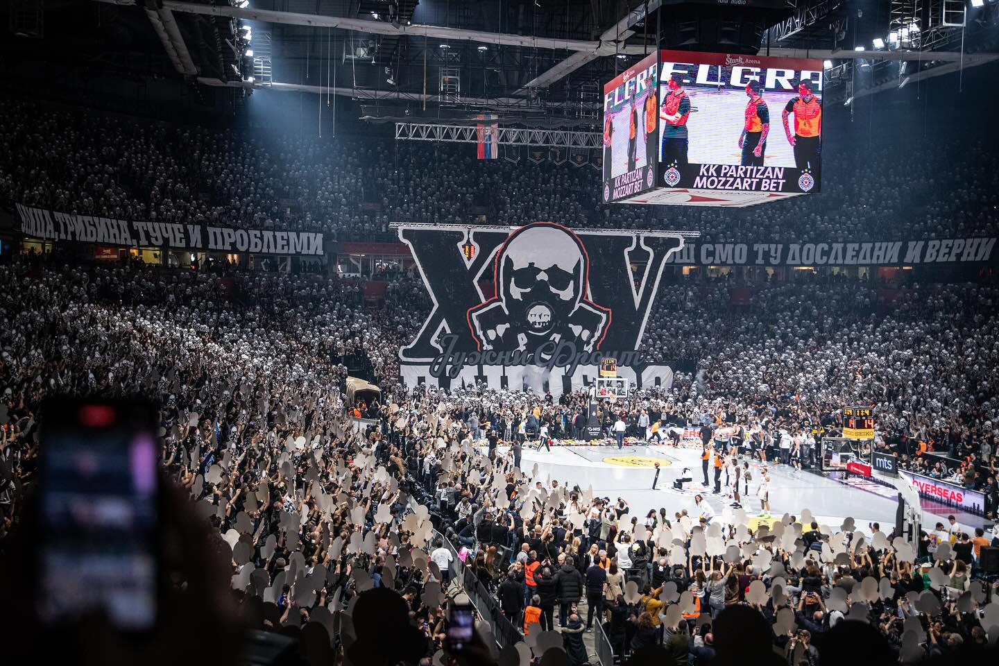 (VIDEO) "PRVI PUT U ISTORIJI" Partizan objavio snimak prekida finala