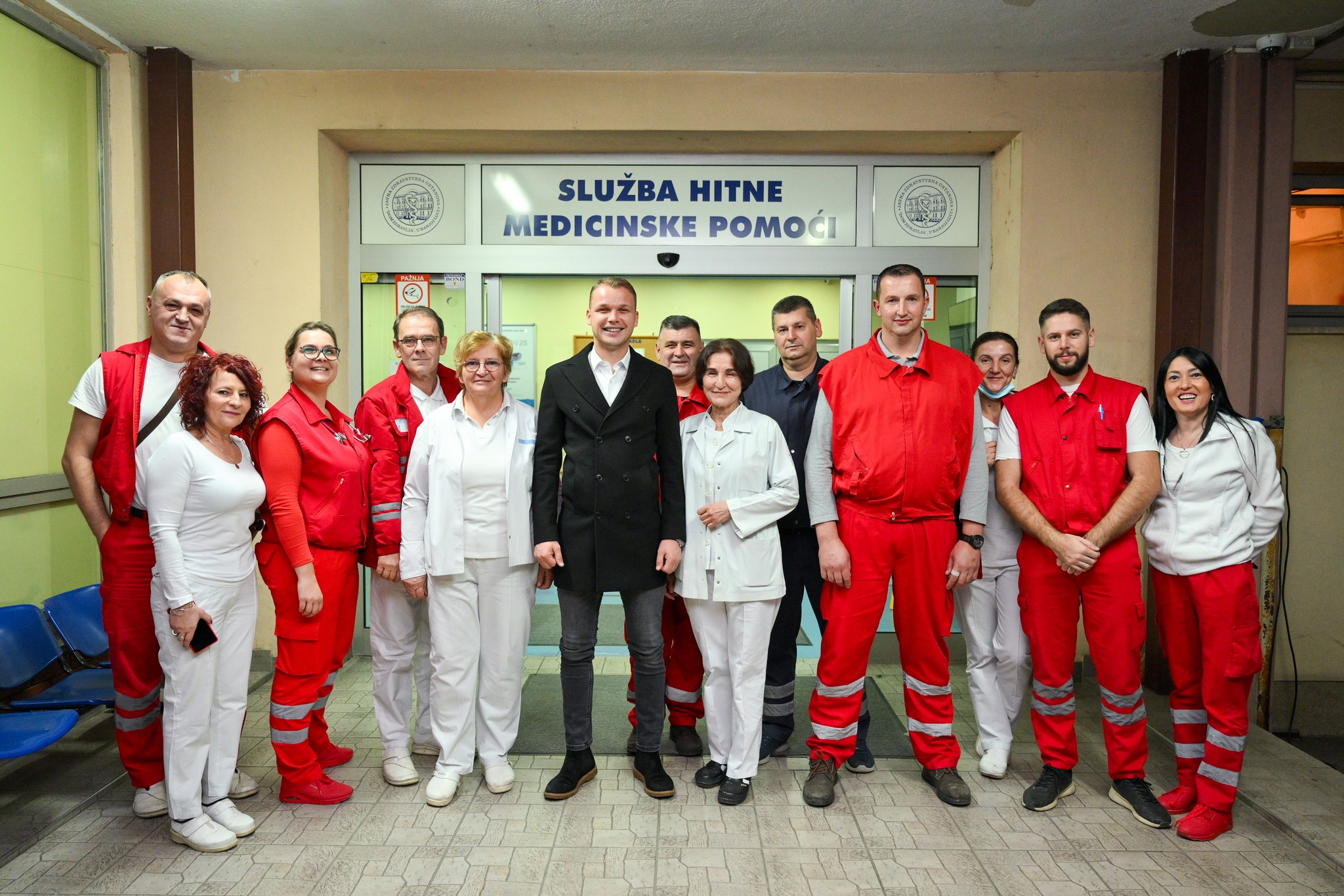 STANIVUKOVIĆ OBIŠAO DEŽURNE SLUŽBE "Ovi vrijedni ljudi danas rade kao i svaki drugi dan" (FOTO)