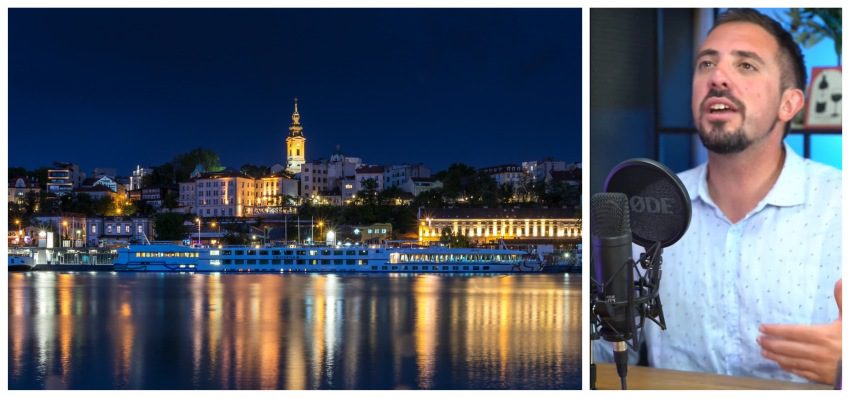 "BEOGRAD JE KAO LJUBOMORNA DJEVOJKA" Argentinac oduševljen Srbijom, obožava sarmu i Kusturicu (VIDEO)