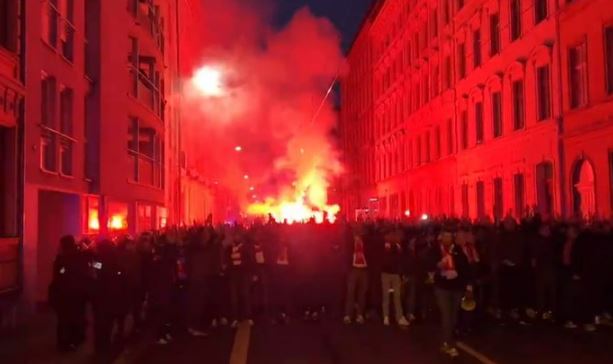 Delije drvenim palicama pretukle Engleze, sve snimile sigurnosne kamere (VIDEO)
